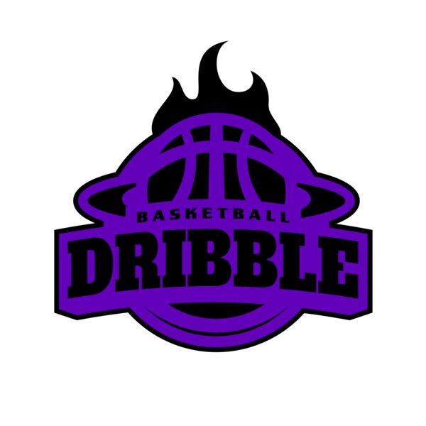 Dribble basketball logo 02 Miniatura
