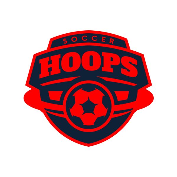 Hoops Soccer logo template 02 Miniatura