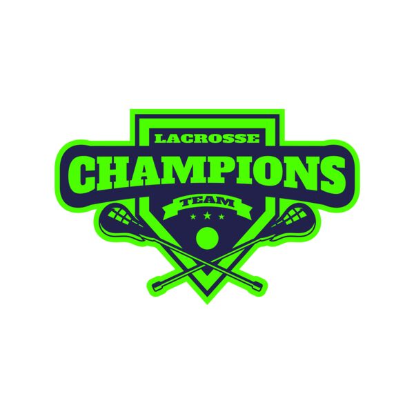 Champions Lacrosse Team Logo Template	 Miniatura