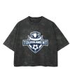 Playera Boxy Fit Mineral Wash 265 grs 🔥 NEW PRODUCT 🔥 Miniatura