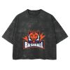 Playera Boxy Fit Mineral Wash 265 grs 🔥 NEW PRODUCT 🔥 Miniatura