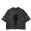 Playera Boxy Fit Mineral Wash 265 grs 🔥 NEW PRODUCT 🔥 Miniatura