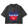Playera Boxy Fit Mineral Wash 265 grs 🔥 NEW PRODUCT 🔥 Miniatura