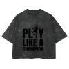 Playera Boxy Fit Mineral Wash 265 grs 🔥 NEW PRODUCT 🔥 Miniatura
