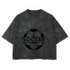 Playera Boxy Fit Mineral Wash 265 grs 🔥 NEW PRODUCT 🔥 Miniatura
