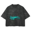 Playera Boxy Fit Mineral Wash 265 grs 🔥 NEW PRODUCT 🔥 Miniatura